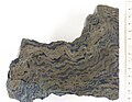 Melierterz (pyrite ore), mine Rammelsberg, Goslar, Harz, Germany