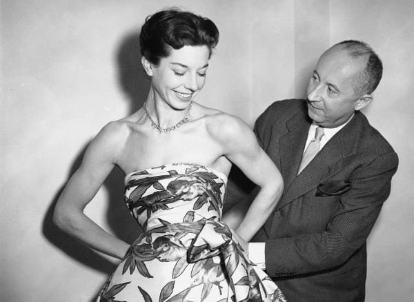 Christian Dior with model