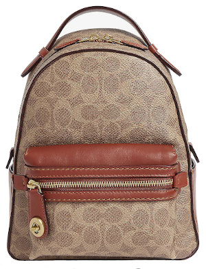 COACH Campus Leather Backpack