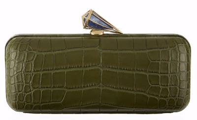 Ethan K Miaudiere Crocodile Clutch