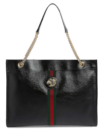 Gucci Rajah Large Leather Tote 