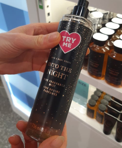 Ingrid Testing Into The Night Body Mist