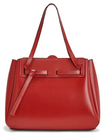 Loewe Lazo Leather Tote 