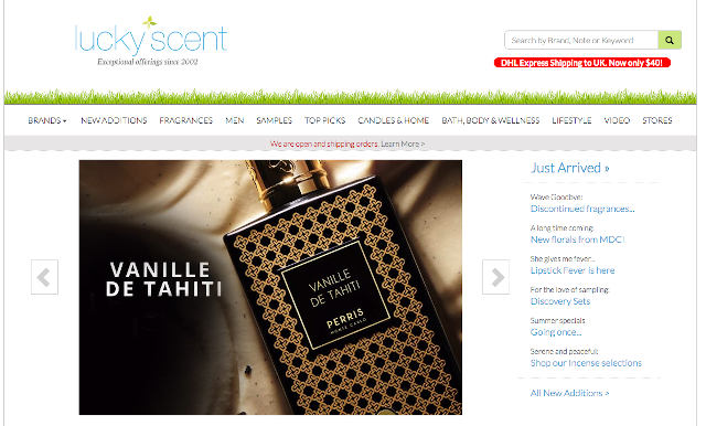 Lucky Scent Official Website