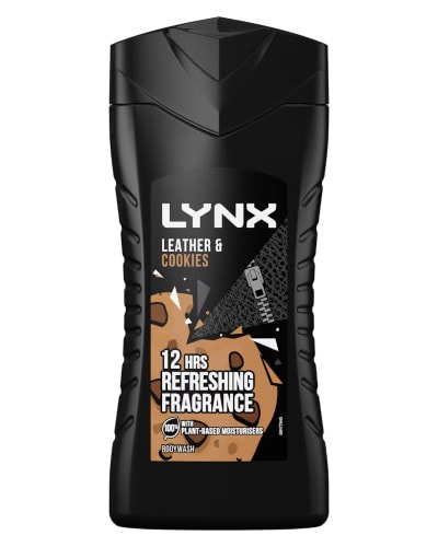 Lynx Leather & Cookies shower gel