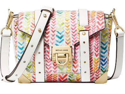 Manhattan Small Printed Logo Crossbody Bag