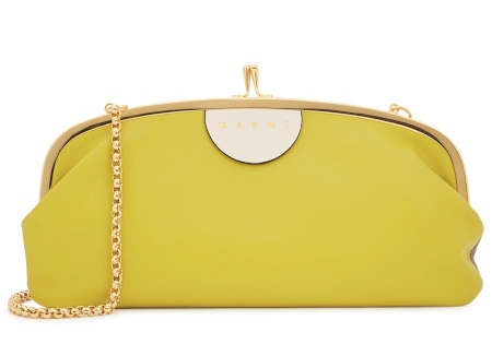 Marni Yellow Wallet Clutch