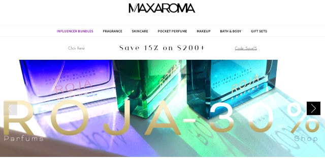 Maxaroma official website