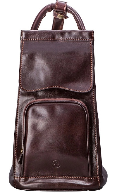 Maxwell Scott Italian Leather Sling Bag