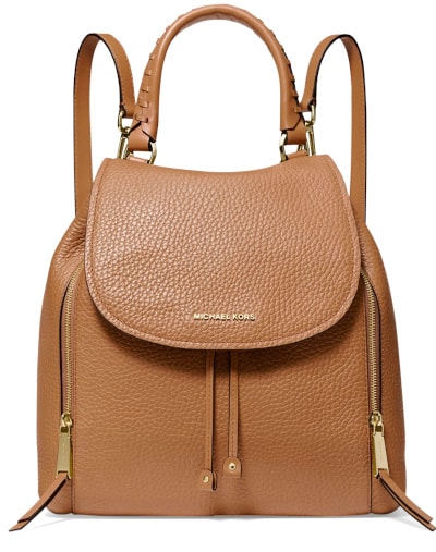 MICHAEL KORS Viv Large Leather Backpack