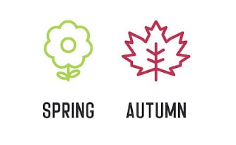 Seasons: Spring, Autumn