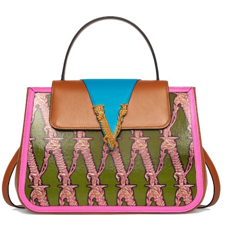 Versace - V-Jacquard Virtus Bag